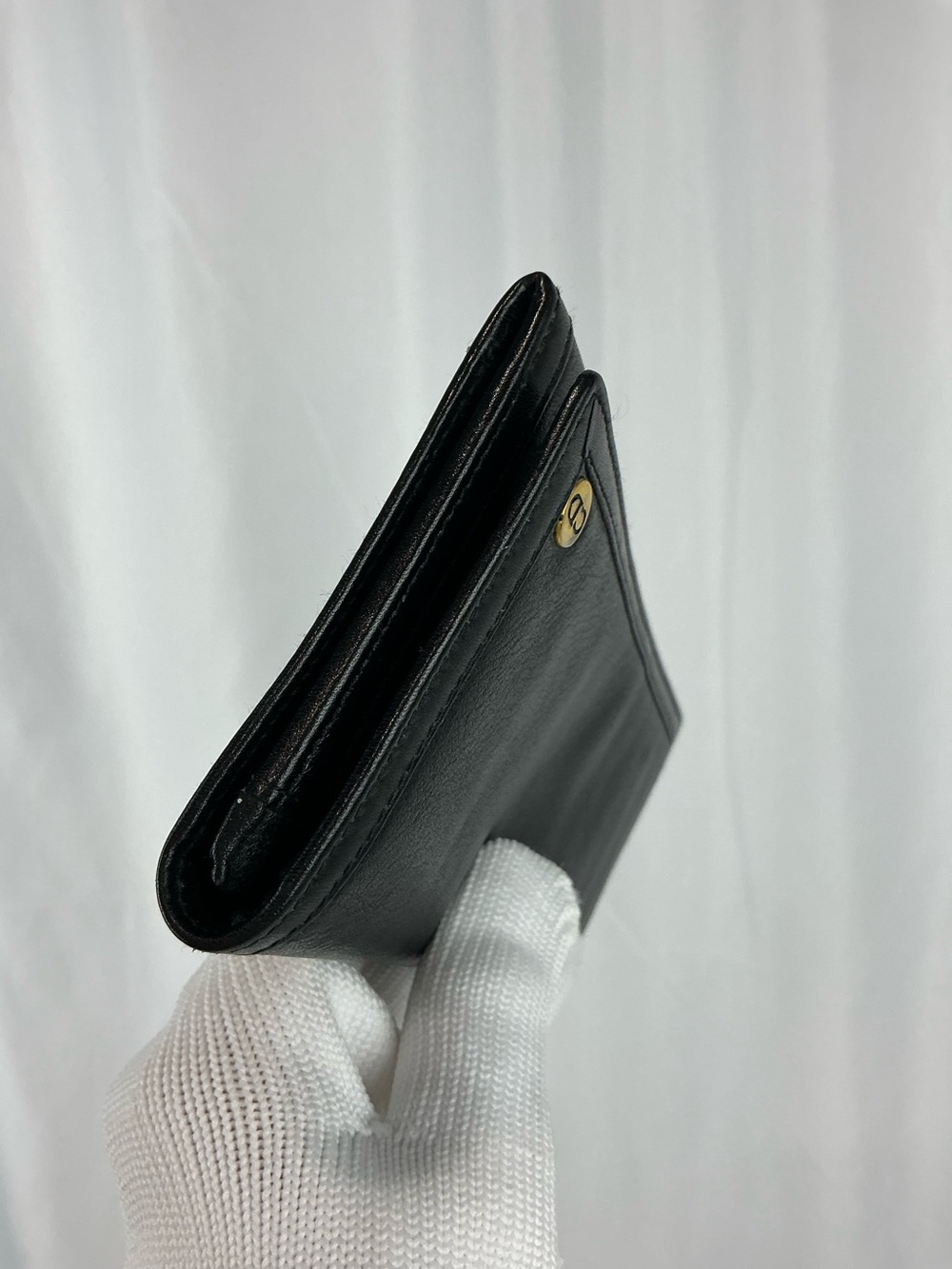 DIOR LONG WALLET BLACK VINTAGE - Picture 16 of 16